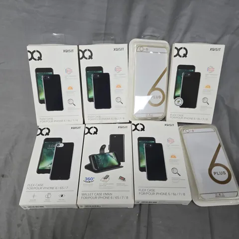 APPROXIMATELY 50 ASSORTED PHONE CASES FROM VARIOUS BRANDS AND IN VARIOUS STYLES FOR PHONES SUCH AS 6 PLUS, IPHONE 6/7, ETC - COLLECTION ONLY