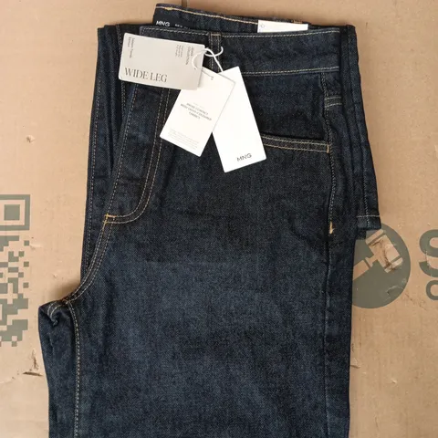 MANGO WOMEN'S JEANS IN DARK NAVY SIZE UK 8