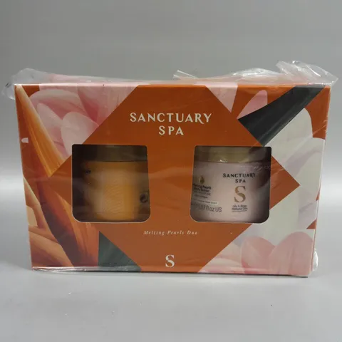 BOXED SANCTUARY SPA MELTING PEARLS DUO SET