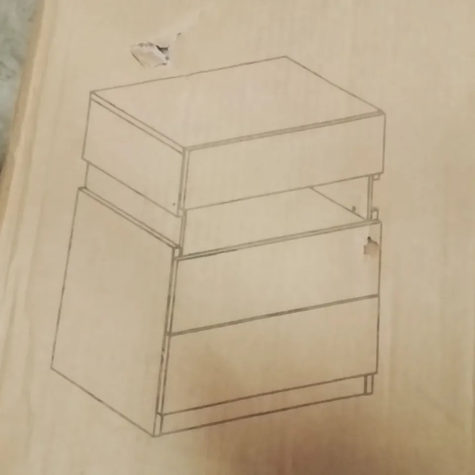 LED BEDSIDE TABLE, MODERN NIGHTSTAND WITH 3 DRAWERS, BEDSIDE CABINET FOR BEDROOM, LED NIGHTSTAND WITH STORAGE (WHITE, 1)