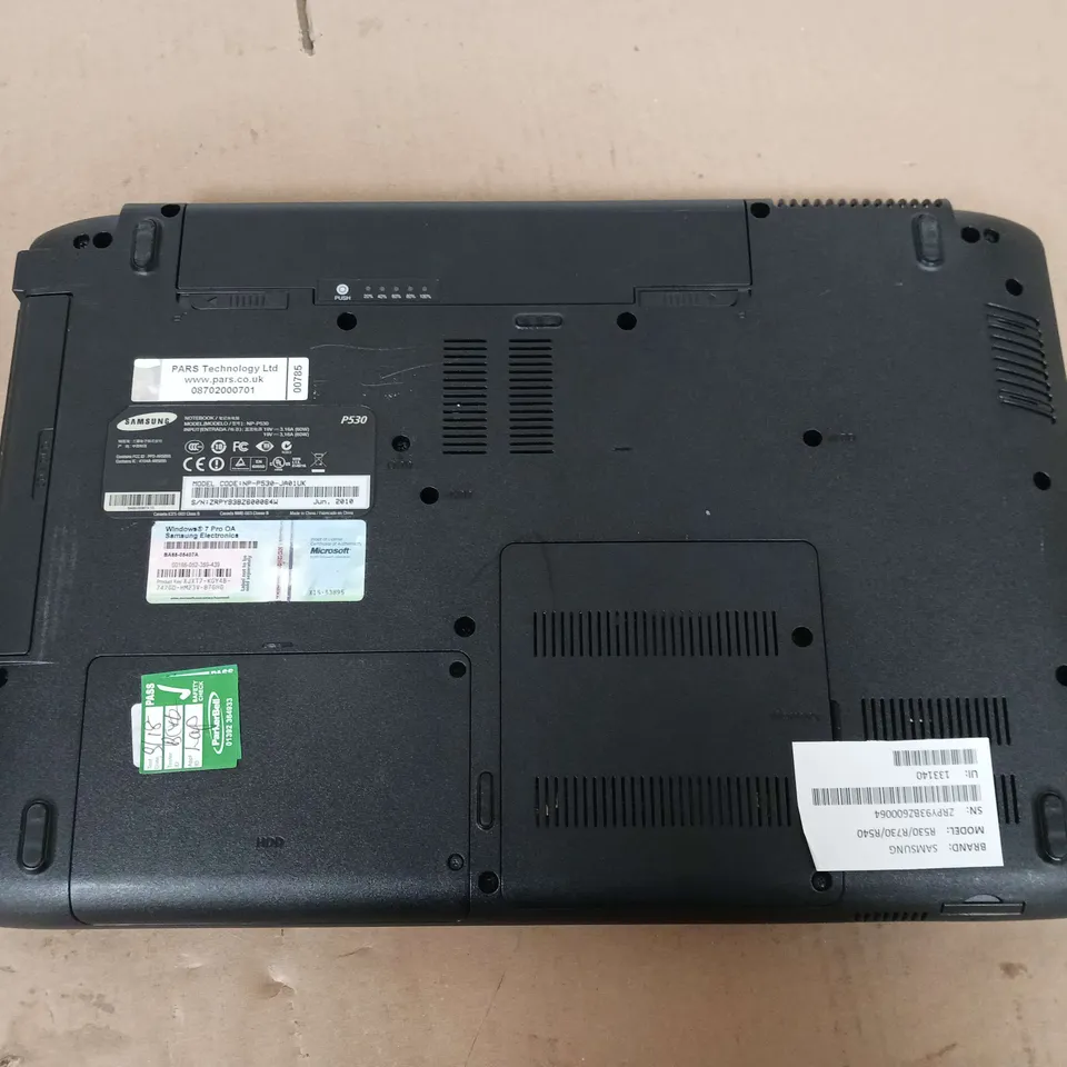 SAMSUNG R530/R730/R540 15 INCH CELERON P4500 1.87GHZ