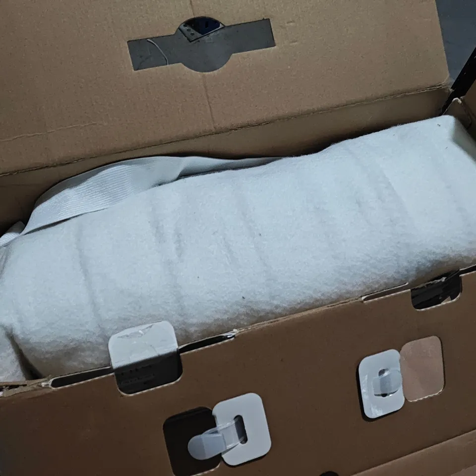 KING SIZE HEATED BLANKET – WHITE (IN BOX)