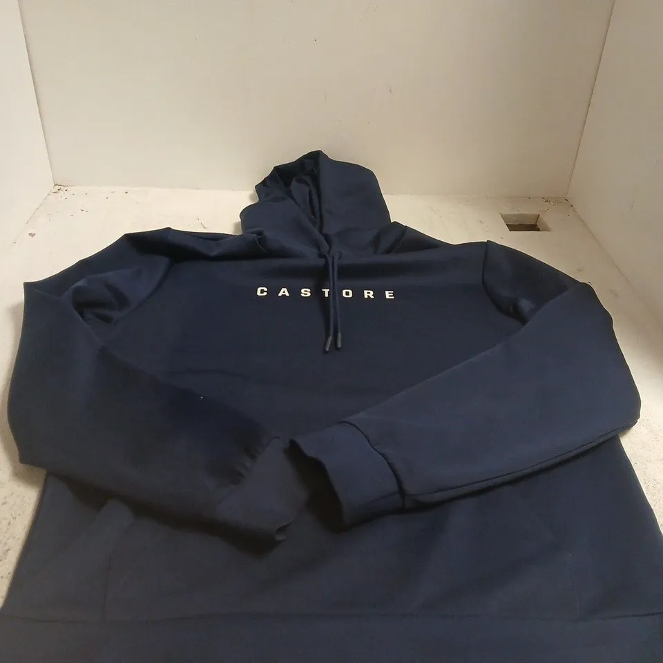 CASTORE LARGE BLUE HOODIE