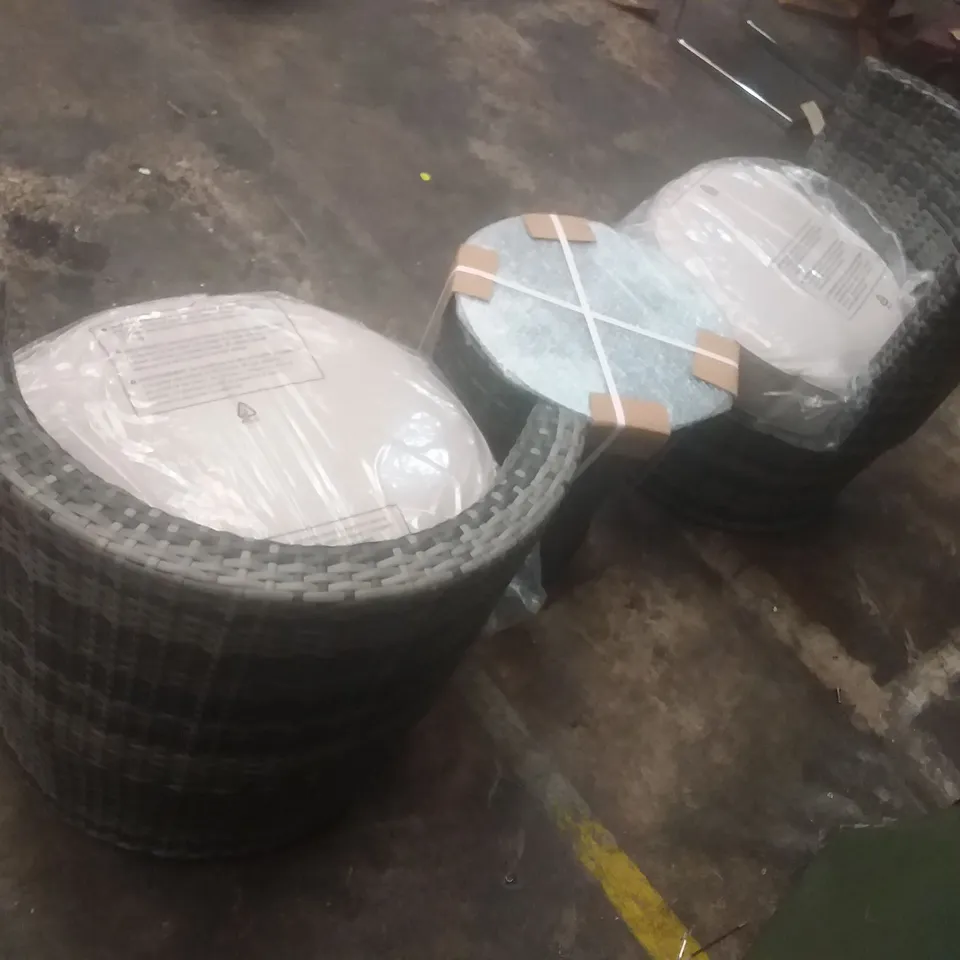 BOXED LINEA 3 PIECE RATTAN SET (1 BOX)