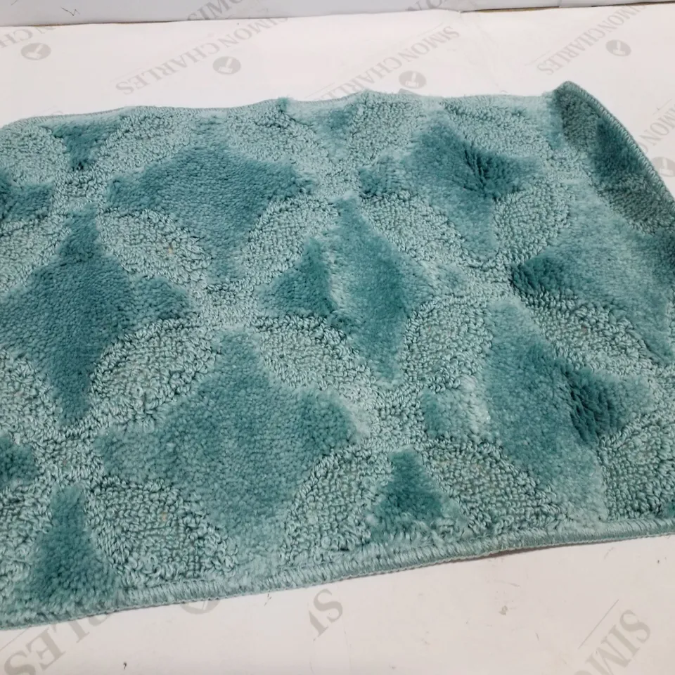 BRAND NEW PACO HOME TALLIN 880 RUG IN TURQUOISE - 40×55CM