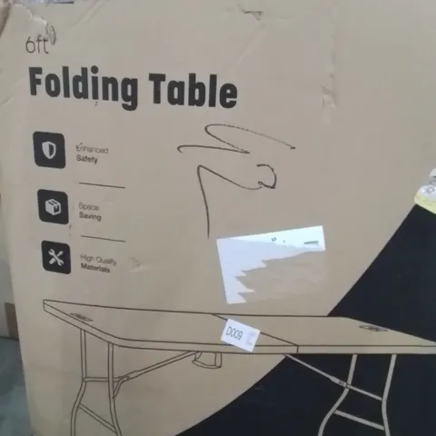 BOXED KEPLIN 6FT FOLDING TABLE