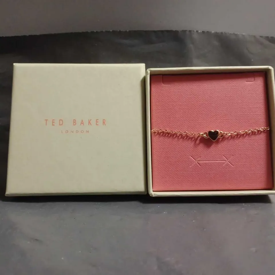 BOXED TED BAKER ROSE GOLD BRACELET 