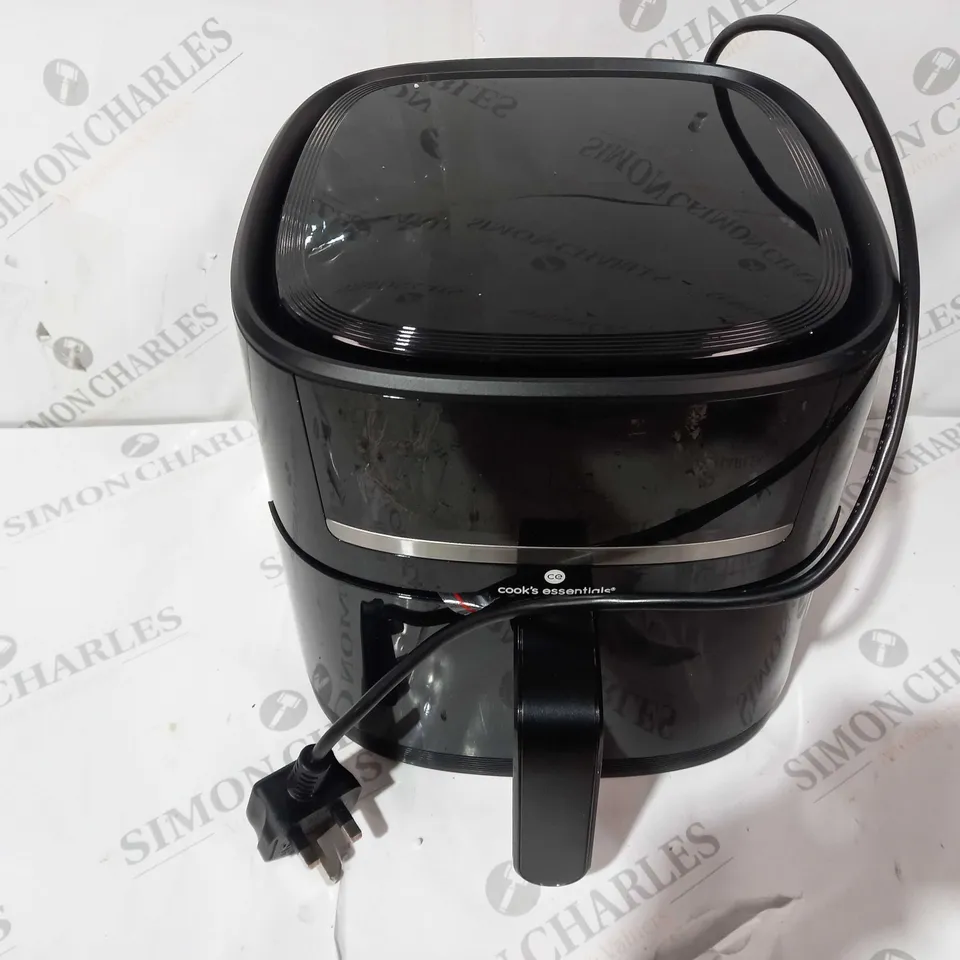 COOK'S ESSENTIALS 4L AIR FRYER BLACK