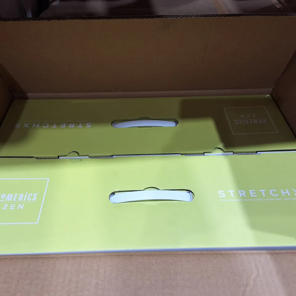 LOT OF 2 BOXED HOMEDICS STRETCH XS COMPACT BACK STRETCHING MATS - TYM-500