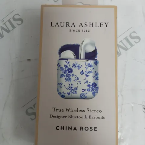 LAURA ASHLEY TRUE WIRELESS EARBUDS - CHINA ROSE