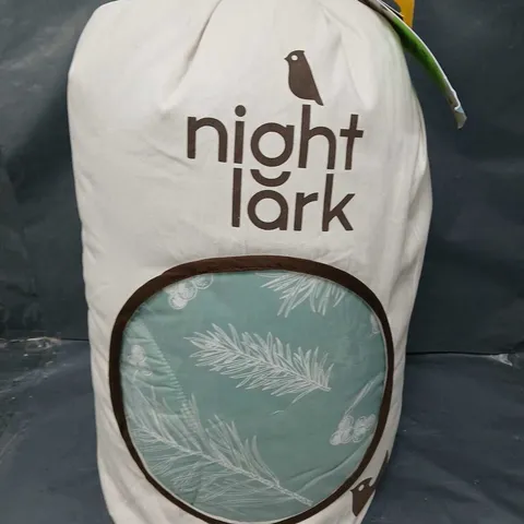 NIGHT LARK COVERLESS DUVET AND PILLOWCASES