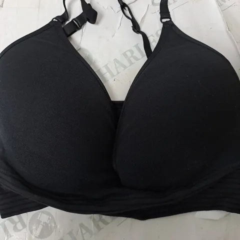 JOCKEY NATURAL BEAUTY SEAMFREE BRALETTE IN BLACK SIZE SMALL