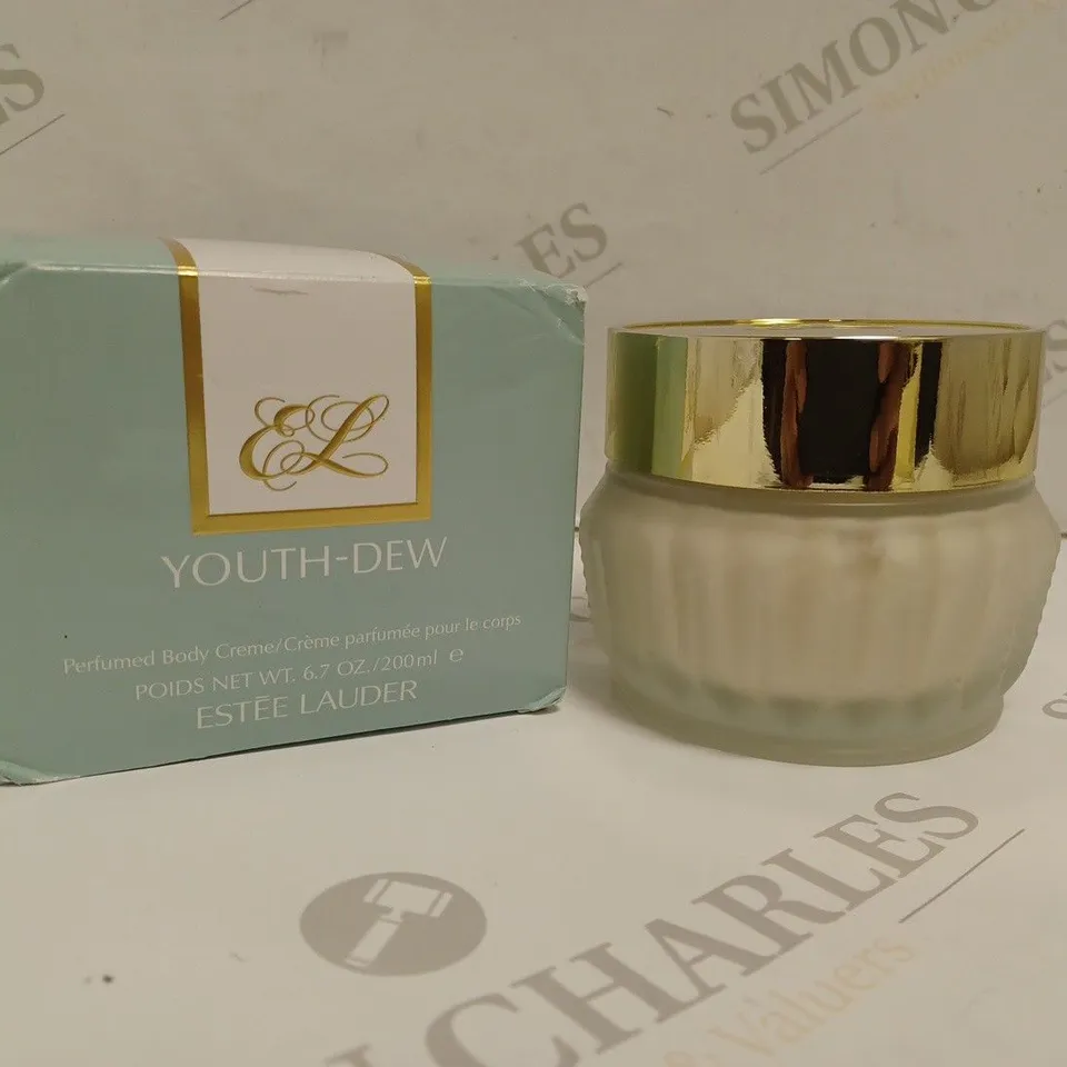 BOXED ESTÉE LAUDER YOUTH-DEW PERFUMED BODY CRÈME 200ML  