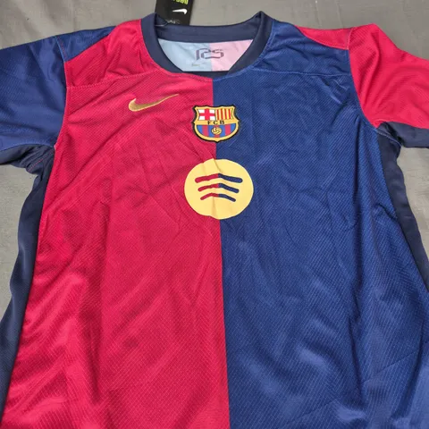 FC BARCELONA HOME JERSEY - RAPHINHA 11 - SIZE 28