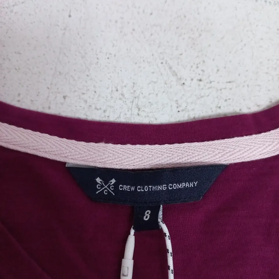 MULBERRY PERFECT V NECK SLUB T-SHIRT – UK 8 (WYE030)