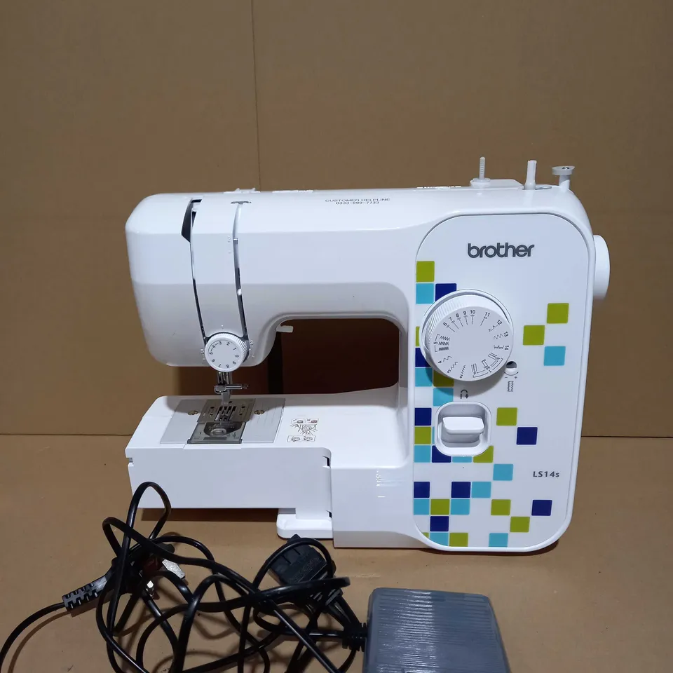 BROTHER LS14S METAL CHASSIS SEWING MACHINE