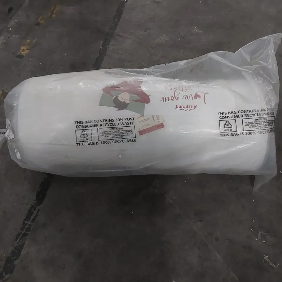 QUALITY BAGGED AIRSPRUNG 90CM SINGLE MATTRESS 