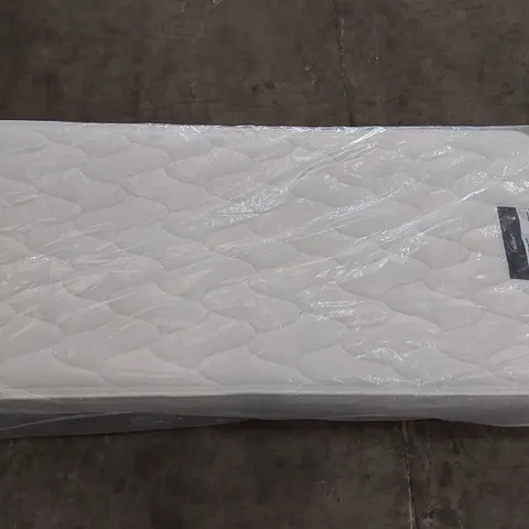 BAGGED DESIGNER 90CM SILENTNIGHT PILLOWTOP MIRACOIL SPRUNG FIRM MATTRESS