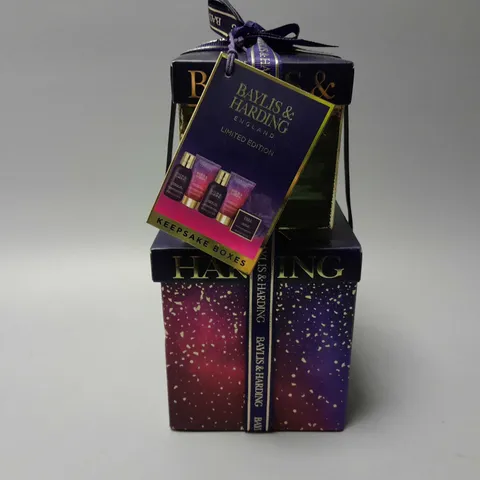BOXED BAYLIS & HARDING LIMTED EDITION KEEPSAKE BOX