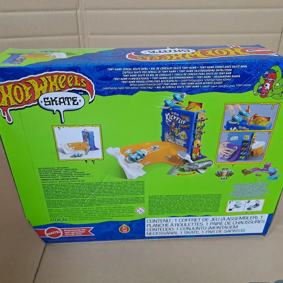 HOT WHEELS SKATE CEREAL SKATE BOWL