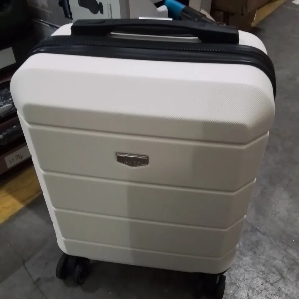 LUGG TRAVEL CABIN BAG CREAM WITH BLACK 