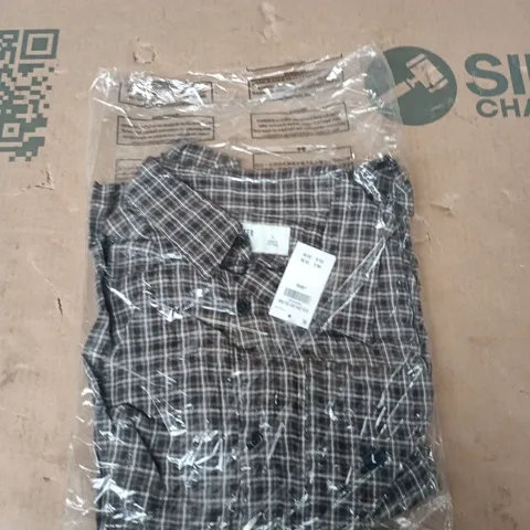 HOLLISTER PLAID SHIRT – BOXY FIT – UK LARGE (L) – MADE IN VIETNAM