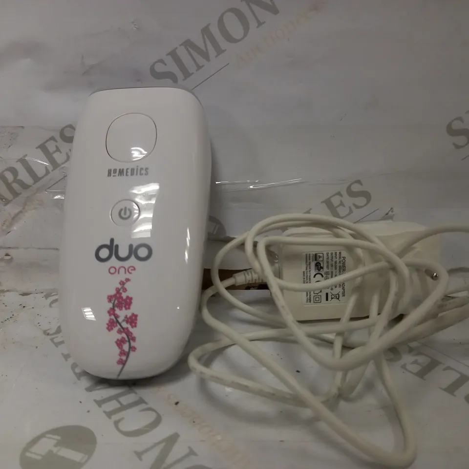 BOXED HOMEDICS DUO ONE PERMANENT HAIR REMOVAL SYSTEM IPL-HH190BND-EU