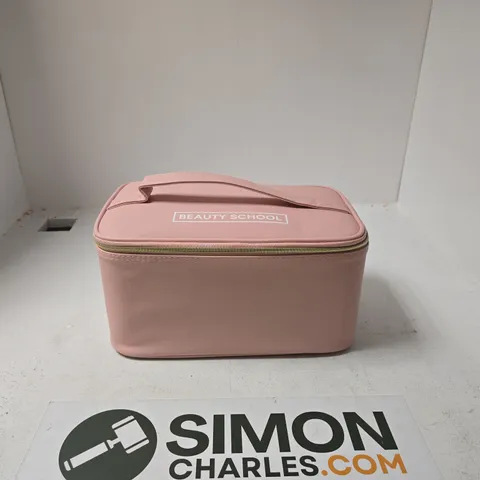 BEAUTY SCHOOL COSMETIC COLLECTION IN PINK CASE