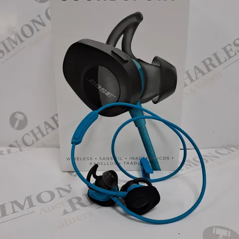 BOXED BOSE SOUNDSPORT WIRELESS HEADPHONES