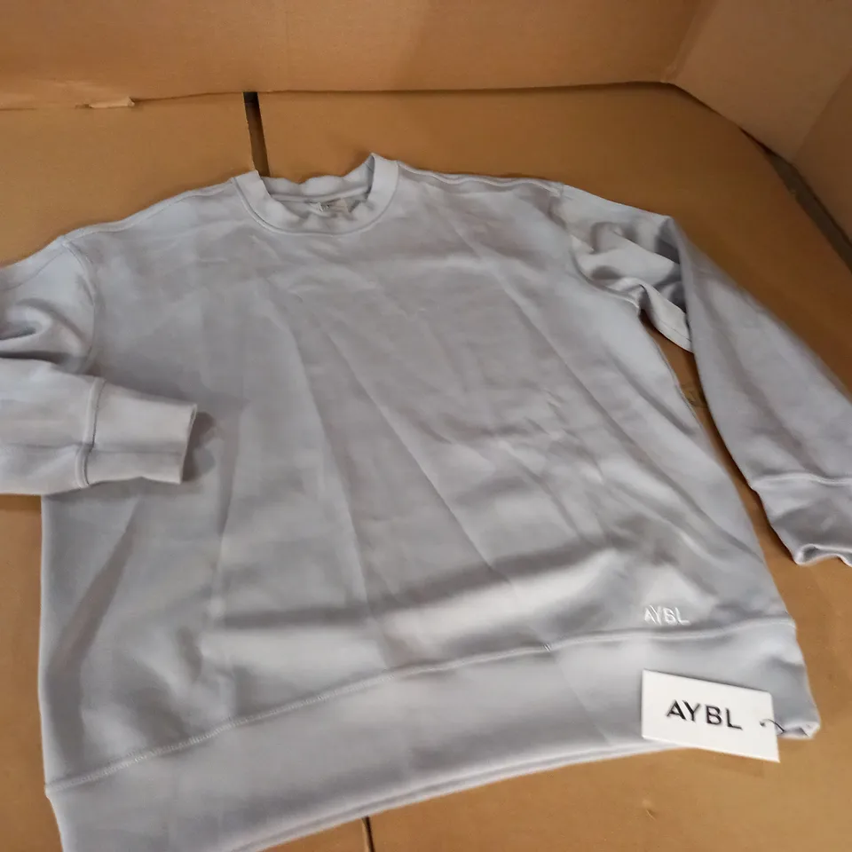 ABYL OVERSIZED JUMPER IN ICE GREY - S