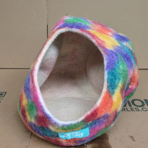 EVEREST PET CAVE ROUND FLEECE PET BED