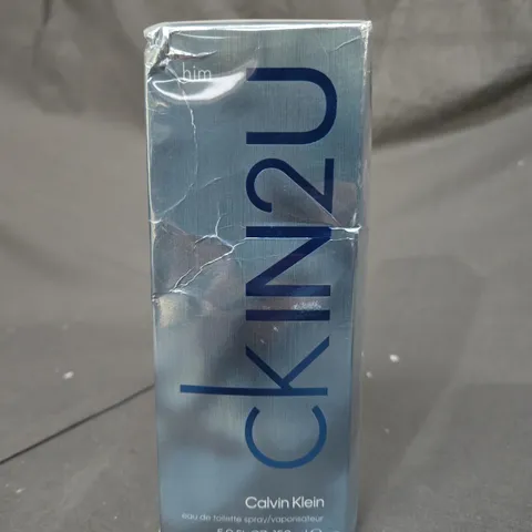 SEALED CALVIN KLEIN CKIN2U HIM EAU DE TOILETTE 150ML 