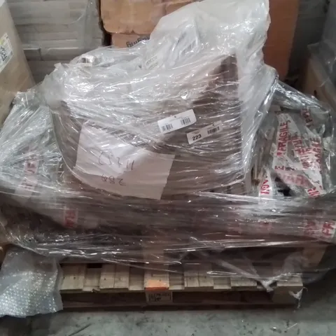 PALLET CONTAINING TREADMILL ECT.