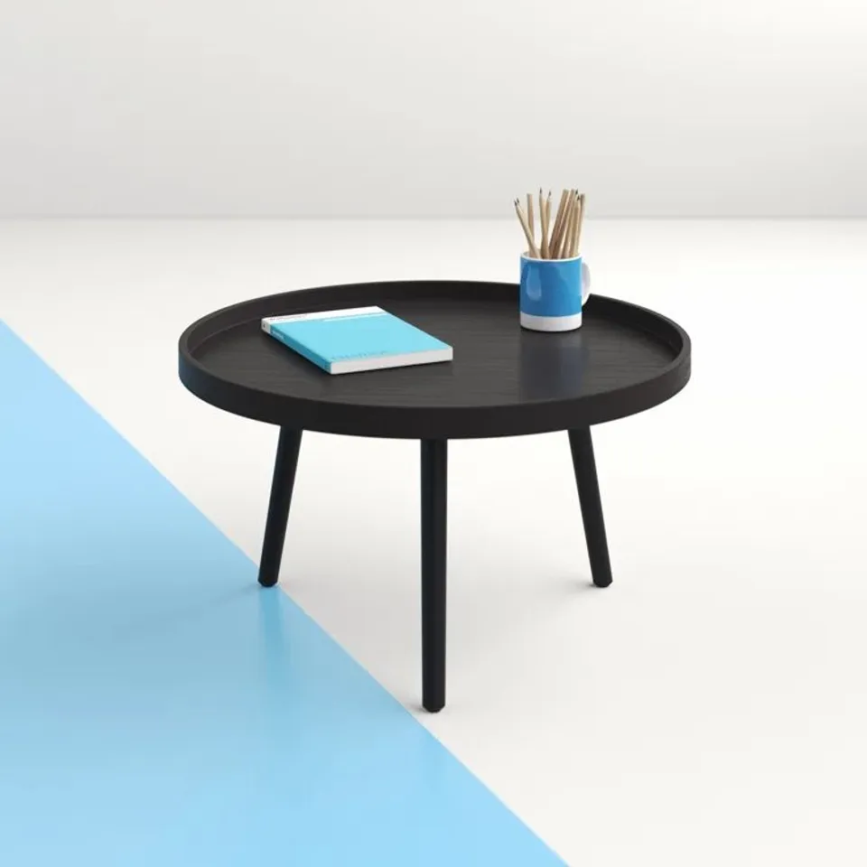 BOXED LANCE 3 LEGS COFFEE TABLE 