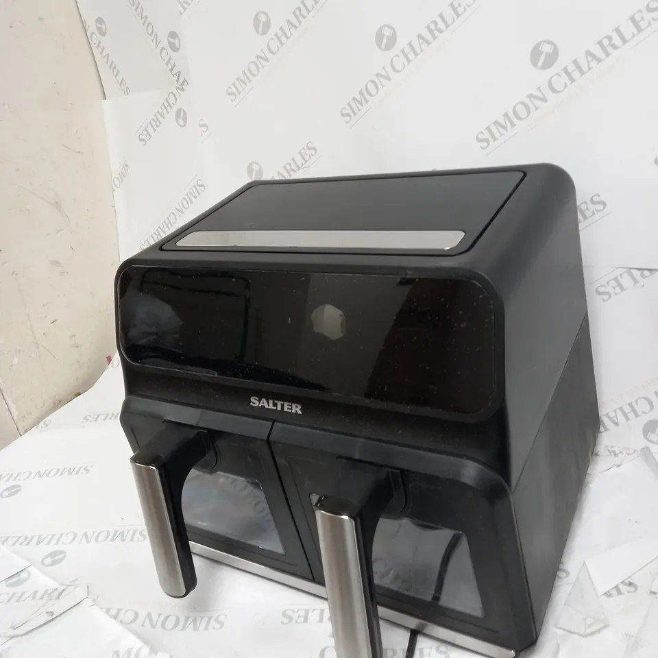 SALTER DUAL AIR FRYER 7.6L