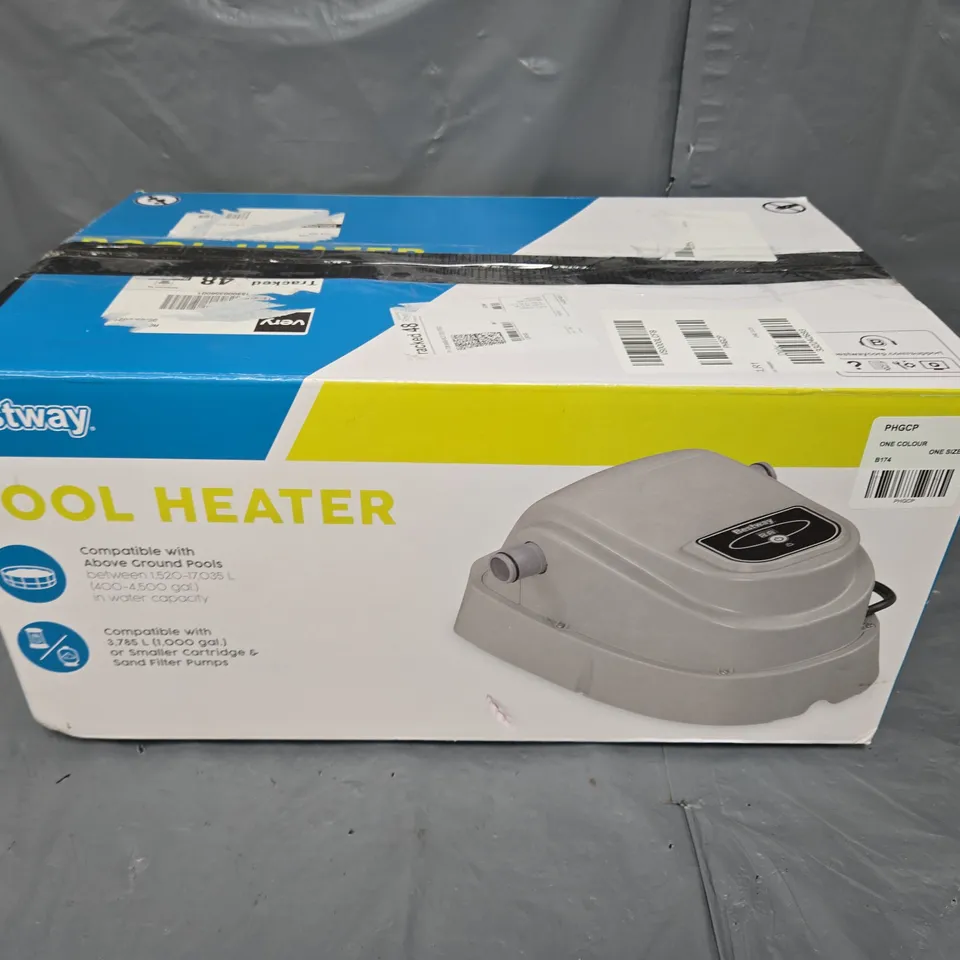 BOXED FLOW CLEAR POOL HEATER