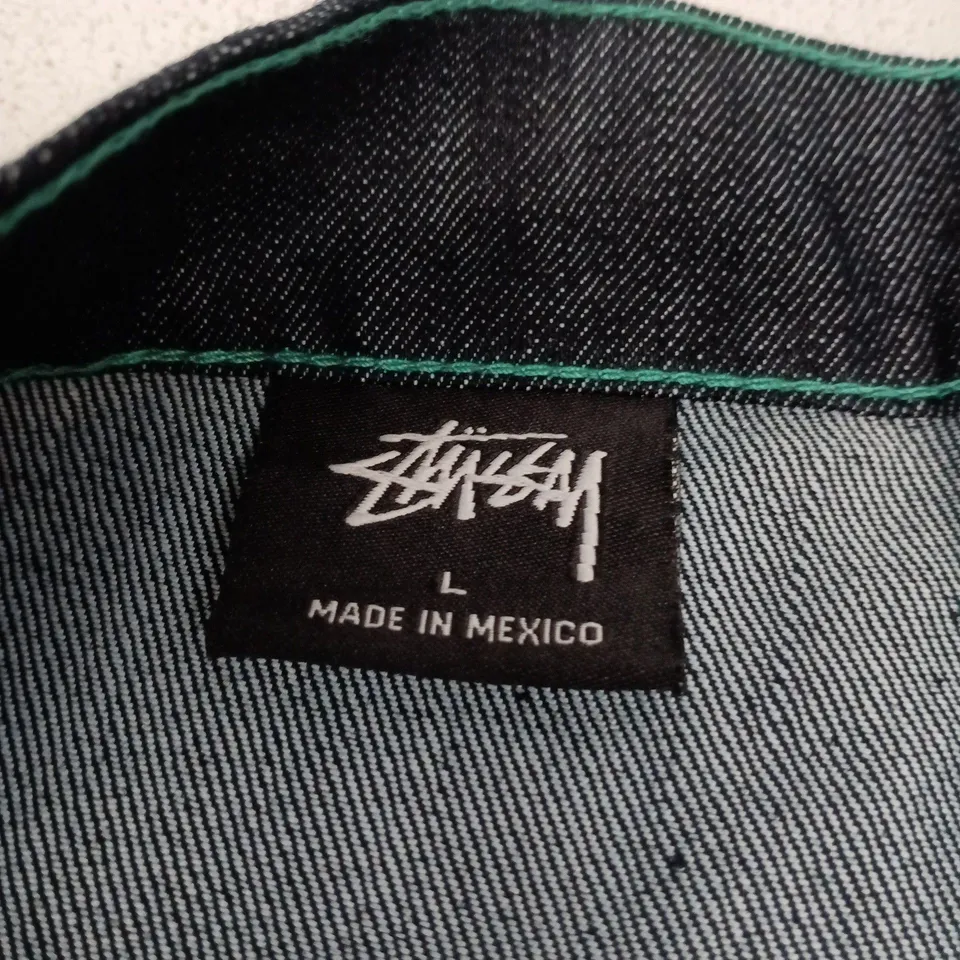 STÜSSY DENIM SHORTS – MADE IN MEXICO, SIZE L
