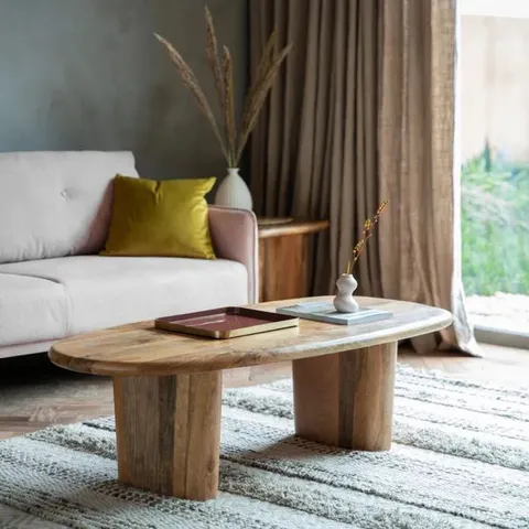 BOXED GALLERY DIRECT HOFFMAN COFFEE TABLE (1 BOX)