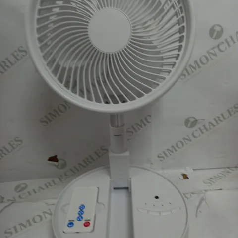 FOLD AWAY FAN WHITE 2 IN 1 FLOOR & TABLE FAN