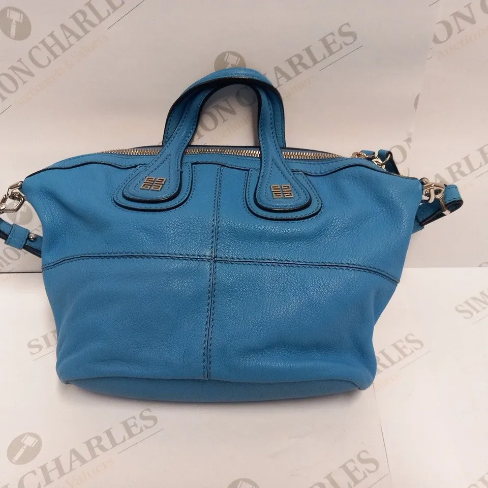 GIVENCHY NIGHTINGALE BLUE HANDBAG