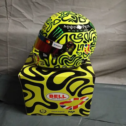 BELL BRITAIN 2025 1:2 SCALE HELMET – COLLECTIBLE DISPLAY HELMET (BOXED)