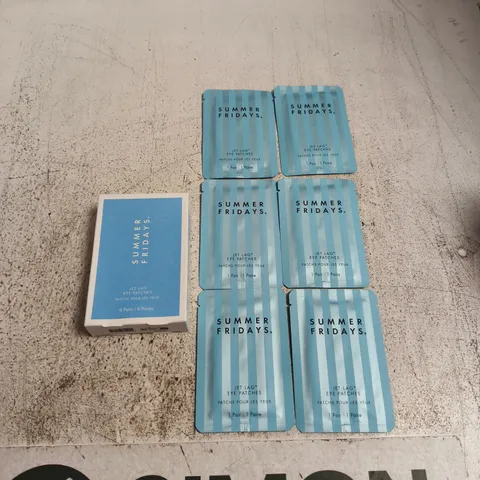 SUMMER FRIDAYS JET LAG EYE PATCHES β 6 PAIRS, BOXED