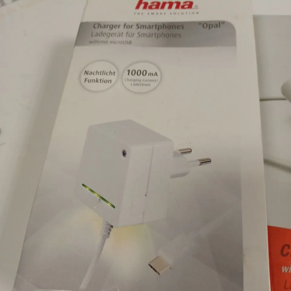 LOT OF 3 ASSORTED HAMA CHARGERS