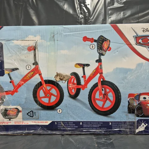 DISNEY CARS 12 INCH CARS BALANCE BIKE