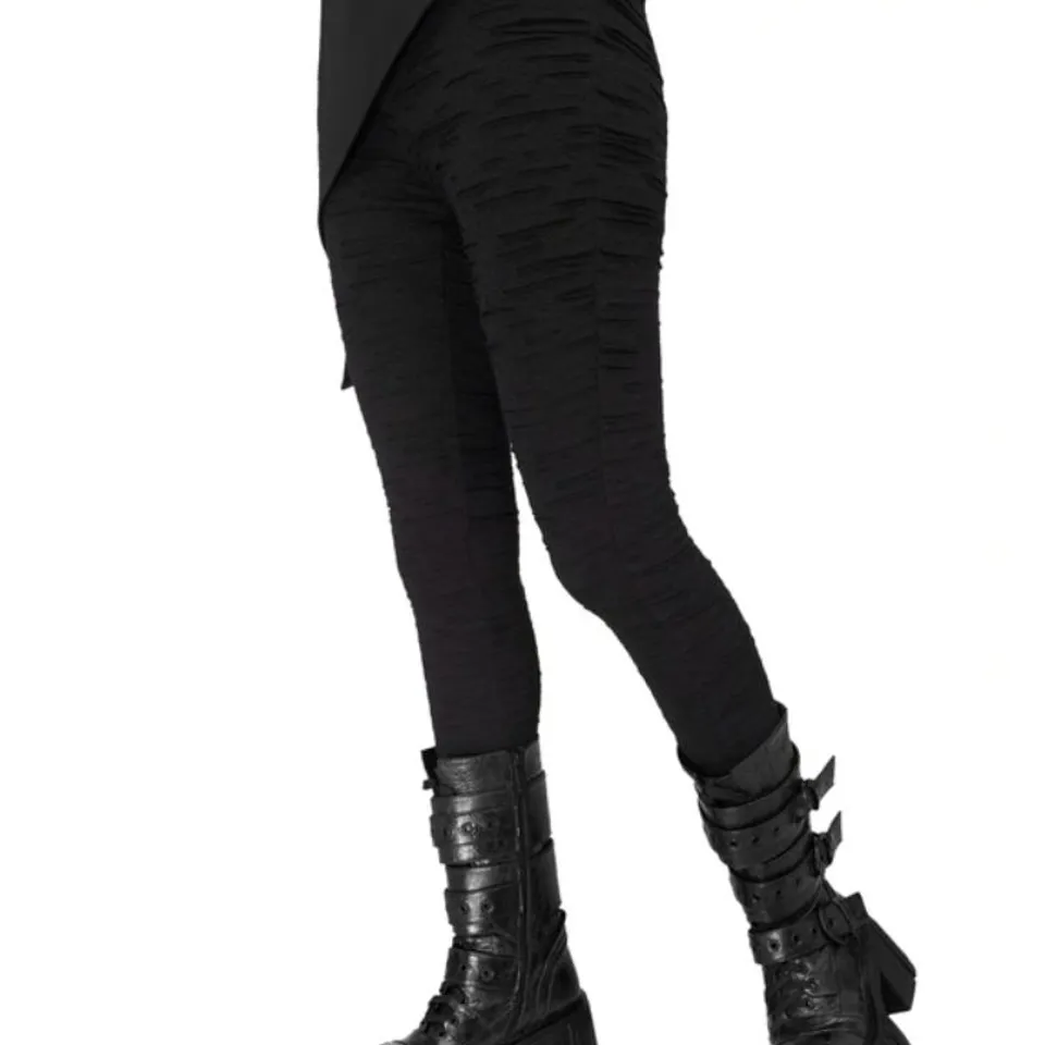 BRAND NEW KILLSTAR - CRESCENT CREW - BLACK WOMEN'S PANTS (LEGGINGS) SIZE XS