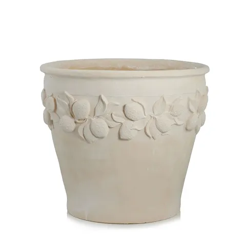 GARDEN REFLECTIONS 40CM LEMON BORDER PLANTER