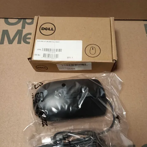 DELL WIRED USB MOUSE IN BLACK