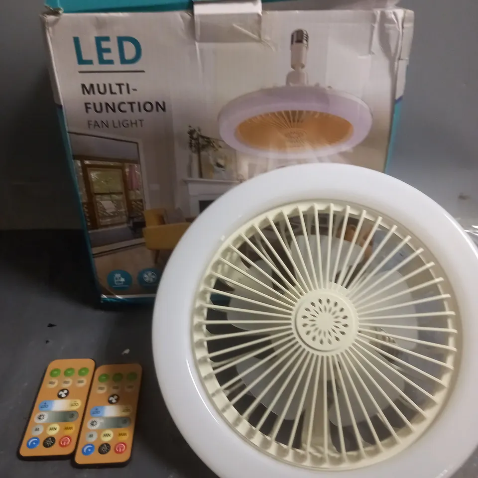 LED MULTI-FUNCTION FAN LIGHT