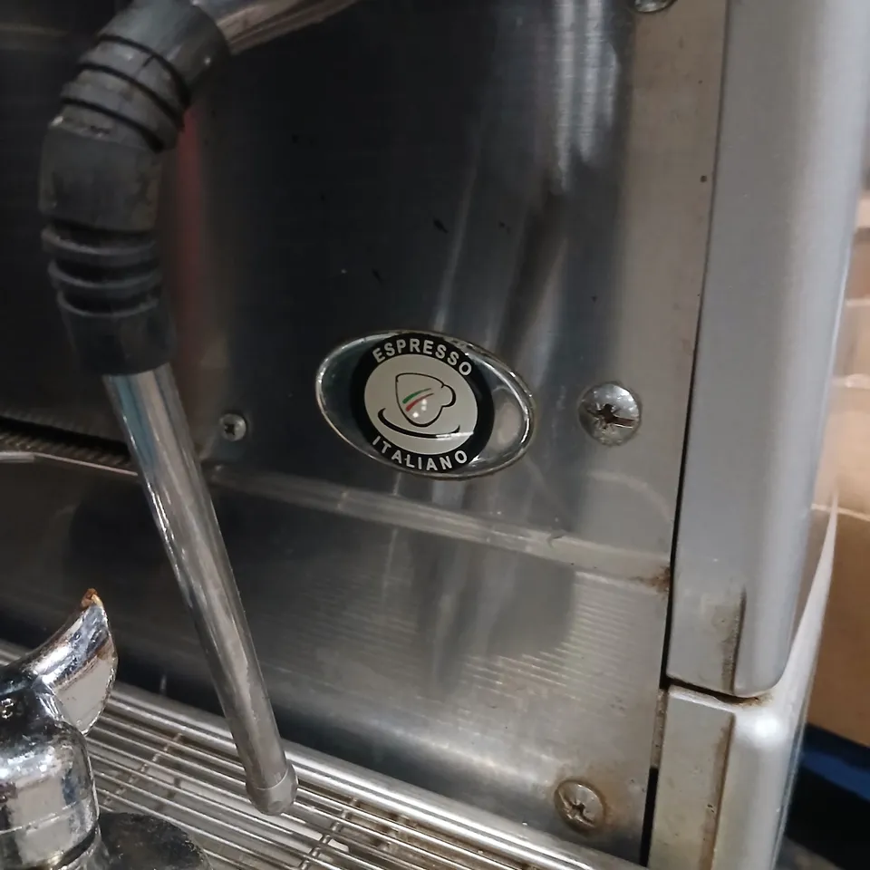 CAFFE D'AUTORE COMMERCIAL ESPRESSO MACHINE – S5, TWO‑GROUP, STAINLESS STEEL