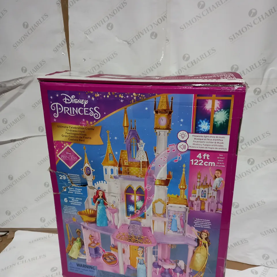 DISNEY PRINCESS ULTIMATE CELEBRATION CASTLE RRP £186.99